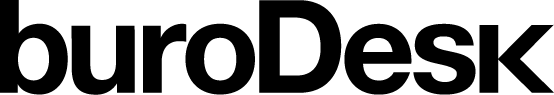 buroDesk logo in zwart
